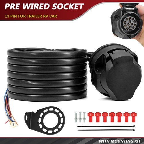 Cable pin euro type - euro, socket