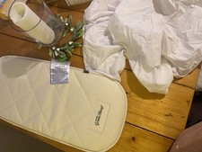 The Little Green Sheep Natural Moses Basket Mattress 74 x 28cm