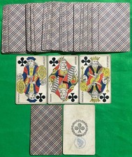 Old c1890 Antique FRENCH Non Standard Playing Cards - complete 36 cards