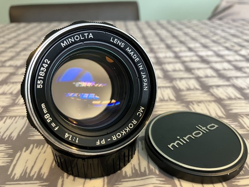 Minolta rokkor 58mm - mc,