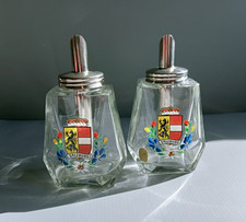 Vintage retro glass sugar - 2,