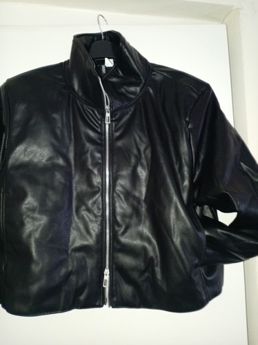 Womens faux leather - leather, bubble
