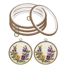 Pcs embroidery hoop - 6",