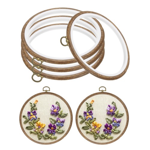 Pcs embroidery hoop - 6",