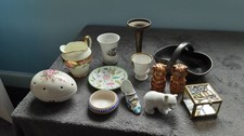 JOBLOT 1  MIXED LOT OF CHINA AND ODDS - MINTONS POOLE PRINKNASH ETC - 12 ITEMS