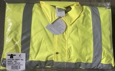 Aqua Foul Weather Yellow Hi Vis Jacket - [FU-JK518]] - (DISC-W