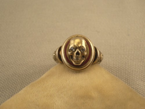 Rare antique gold plated