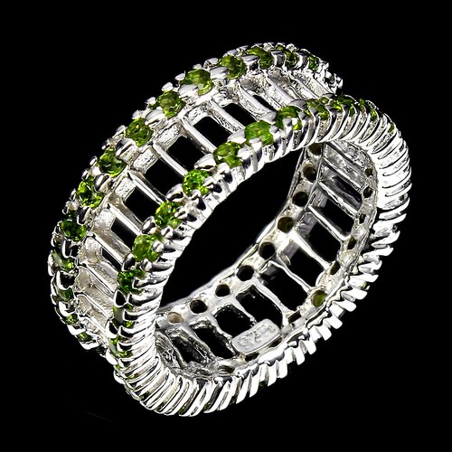 925 sterling silver ring round - 925,