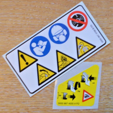 Genuine Stihl Decals Labels