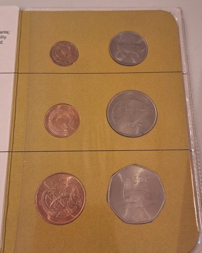 Irish decimal coin set - decimal, 6