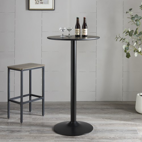 Round bar table - round, 60cm