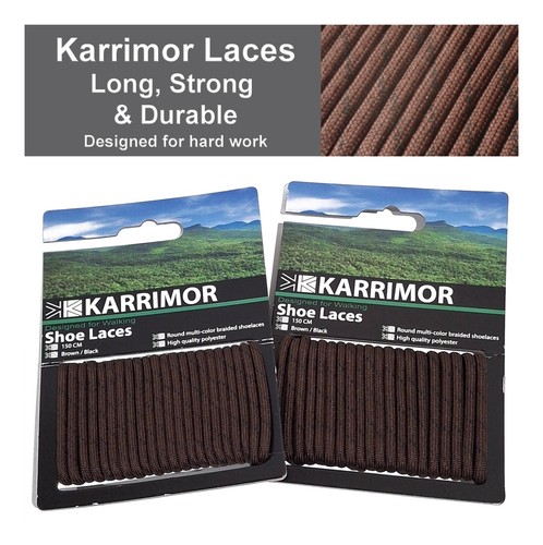 Karrimor laces brown 150cm - brown,