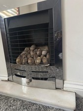 Gas Fire Chrome 610mm X 510mm