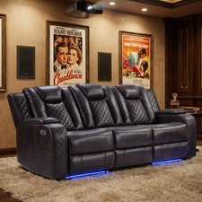 EBELLO Power Recliner Sofa w/