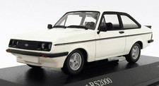Minichamps 1/43 Scale 400 084300 - 1975 Ford Escort RS2000 - White