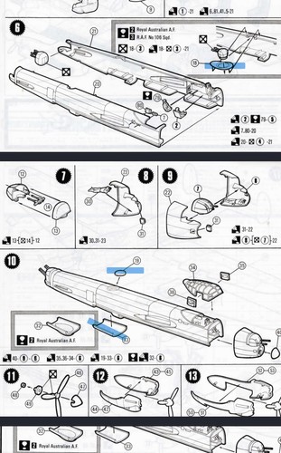 Spares matchbox avro - 1:72,