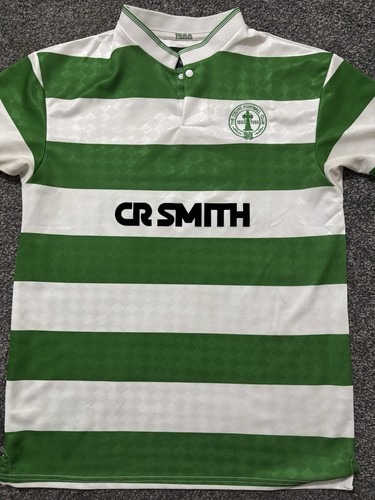 Celtic retro home shirt - celtic,