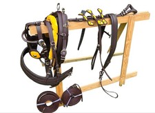 Leather Tiedown Driving Cart