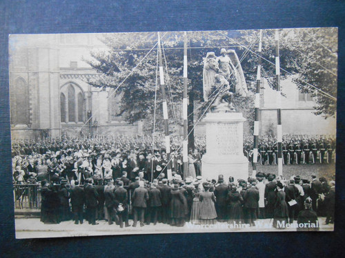 Boer war memorial - boer, unveiling