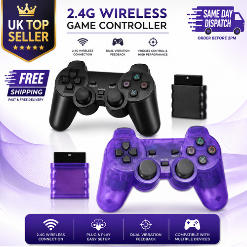 Wireless game controller dual - wireless,