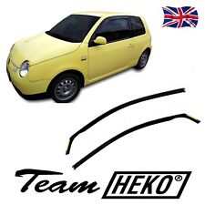 Heko Wind Deflectors For VW Lupo 1999-2005 3-Door 2PC Tinted
