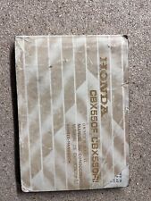 USED GENUINE HONDA CBX550F F11 OWNERS HANDBOOK MANUAL 3501A700