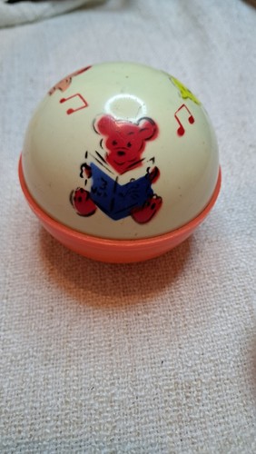 Vintage musical rattle roly - vintage,