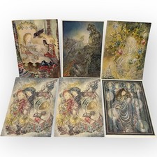 6 Vtg Sulamith Wulfing Art