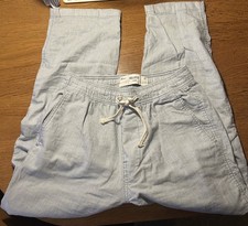 Hollister Blue & White Striped