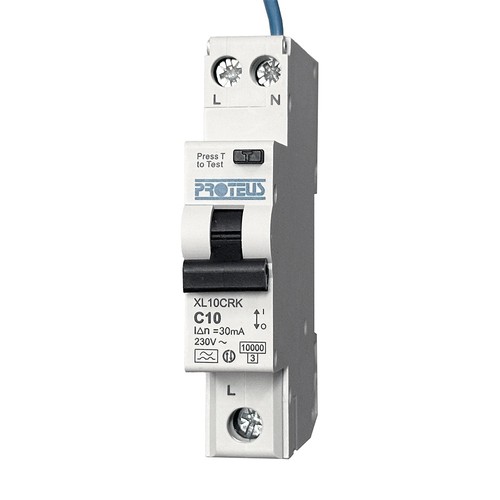 Proteus xl10crk 10a - 10a, rcbo