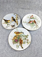 Coalport 3 Birds Of Britain Bone China Plates 21 Cm Sku M6