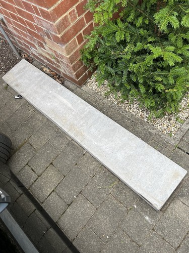Concrete gravel board 180cm - concrete,