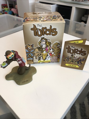 The turds figurine - figurine, on