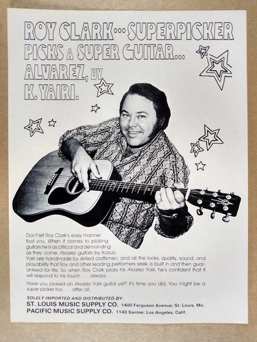 1974 alvarez yairi guitar - guitar, roy