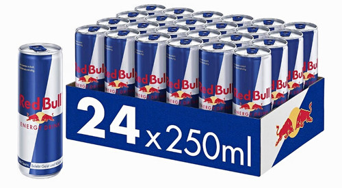 Red bull energy - red,