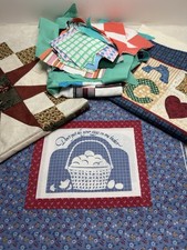 Fabric Scraps / Blocks Lot