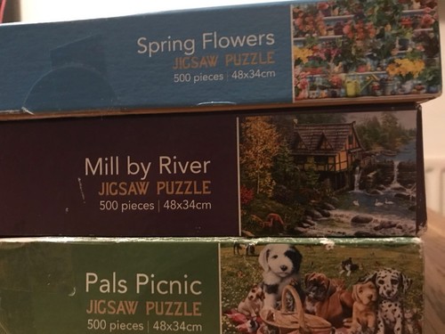 Three 500 piece jigsaws all - jigsaws,