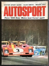 AUTOSPORT Magazine 19 APR 1973  Easter Sport Guide  MAZDA RX3 COUPE TESTED