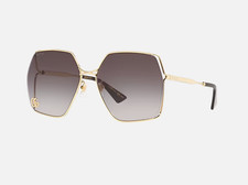 Gucci Sunglasses GG0817S Gold