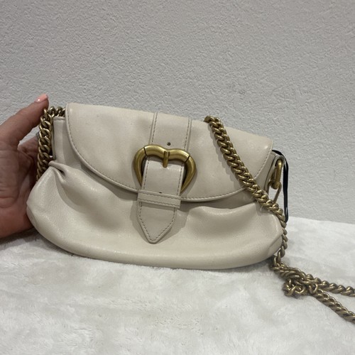 Pinko cream mini shoulder bag - shoulder,