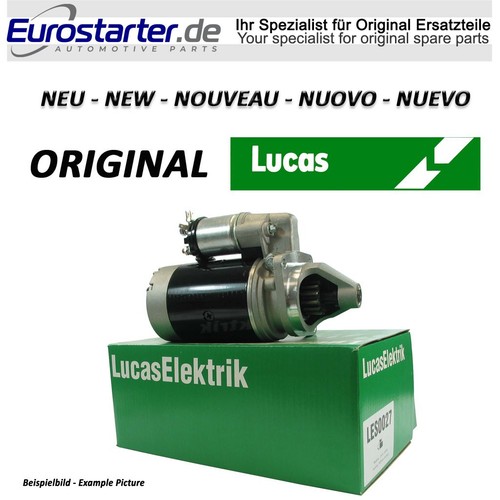 Starter lucas new genuine - new,