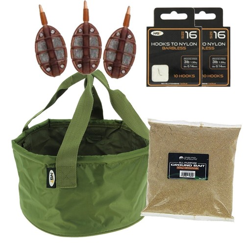 Fishing bait feeder set - bait, with