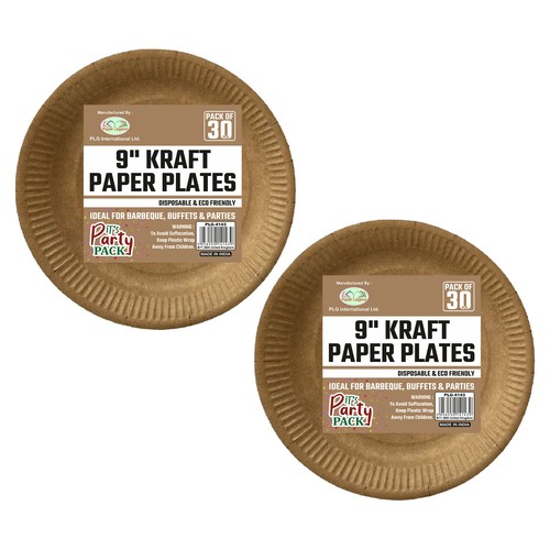 Pack kraft disposable - of,