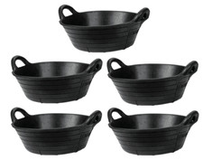 PACK OF 5 11L RUBBER SKIP FEED