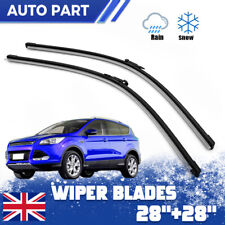 2Pcs Set Front Window Windscreen Wiper Blades 28" 28" For Ford Kuga 2013-2019 UK