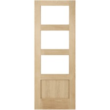 Internal door oak - internal, shaker