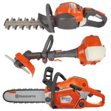 Husqvarna Children's Kids Toys: Blower, Strimmer, HedgeTrimmer, Mower, Chainsaw