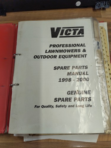 Victa parts manuals and