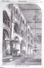 1855 : WALTHAM ABBEY CHURCH
