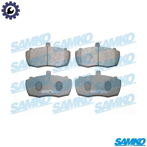 Brake pad set disc - brake,